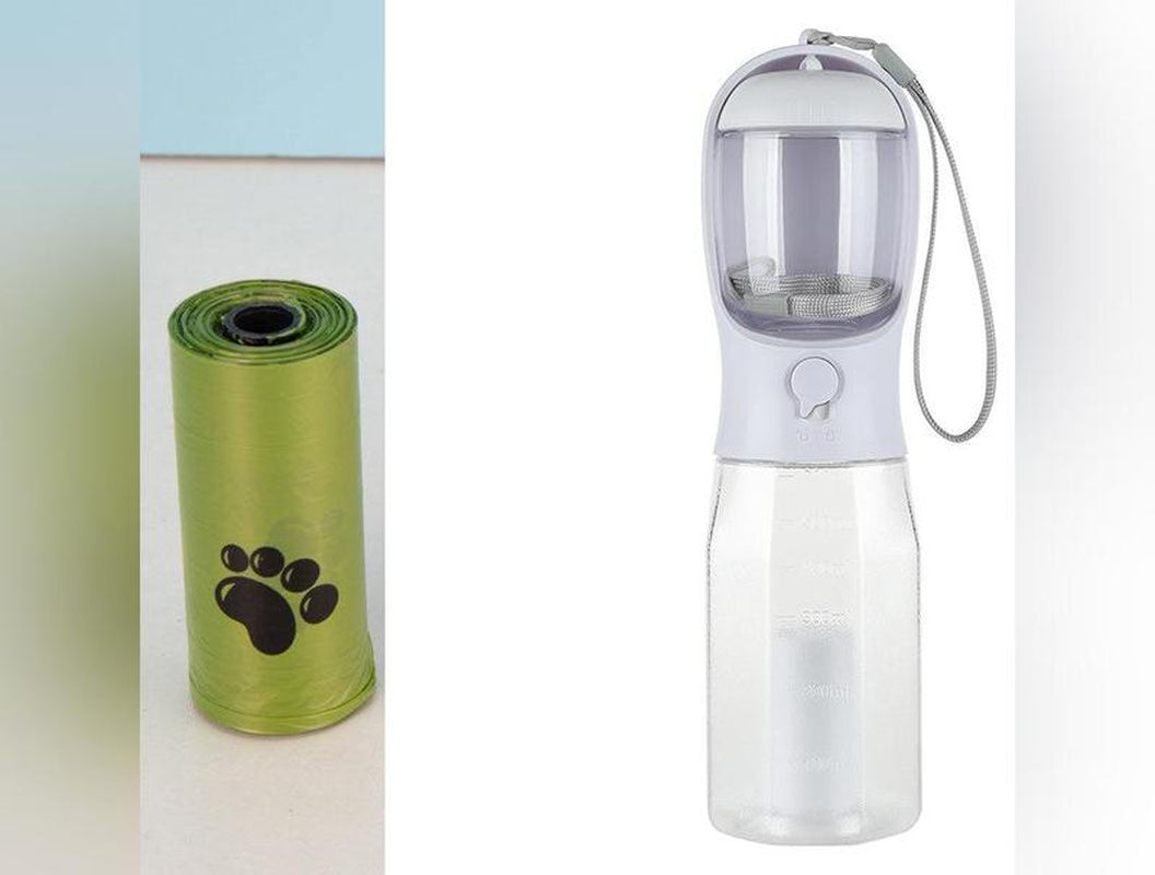 Portable Cat/Dog 3 in 1 Water Bottle
