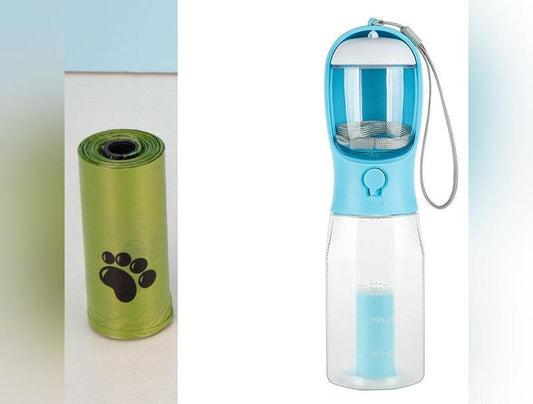 Portable Cat/Dog 3 in 1 Water Bottle